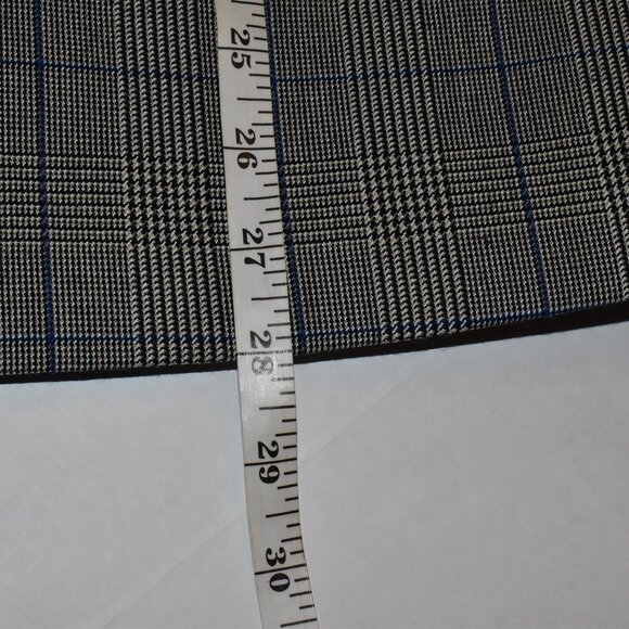 Philosophy Oversized Grey Plaid Blazer Jacket Size 12 - Picture 7 of 14